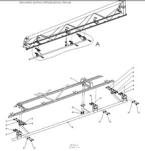 A79081 36M G-SERIES BOLT ON OUTER FRAME PROTECTOR ASSEMBLY