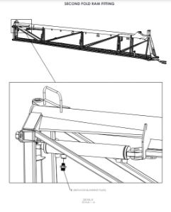 A41136 SECOND FOLD HYDRAULIC BREAK BACK ASSEMBLY 3