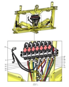 A79393 CENTRE FRAME HYDRAULICS - NON PROPORTIONAL 2