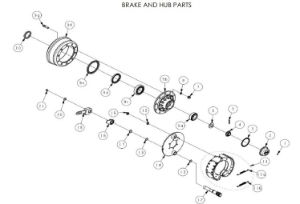 013571 GKN AXLE 10 STUD V113C6M018S2R9 1