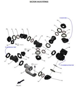 A96337 (a) Electric Plumbing Valve Assembly - No Air Purge & Diaphragm Pump