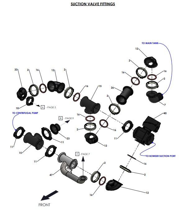 A96337 (a) Electric Plumbing Valve Assembly - No Air Purge & Diaphragm Pump