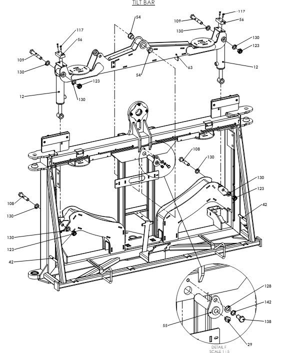 A79034 G-SERIES CENTRE FRAME ASSEMBLY-NON PROPORTIONAL HYDRAULICS 2