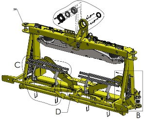 Centre Frame Assembly