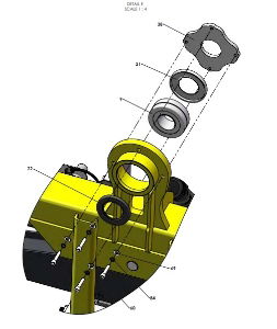 A79380-R01 G-SERIES CENTRE FRAME ASSEMBLY-PROPORTIONAL HYDRAULICS 2 