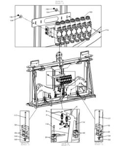 A79140 G-SERIES CENTRE FRAME ASSEMBLY-PROPORTIONAL HYDRAULICS 14