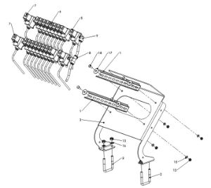 A41037-R02 20 SECTION AIR VALVE ASSY