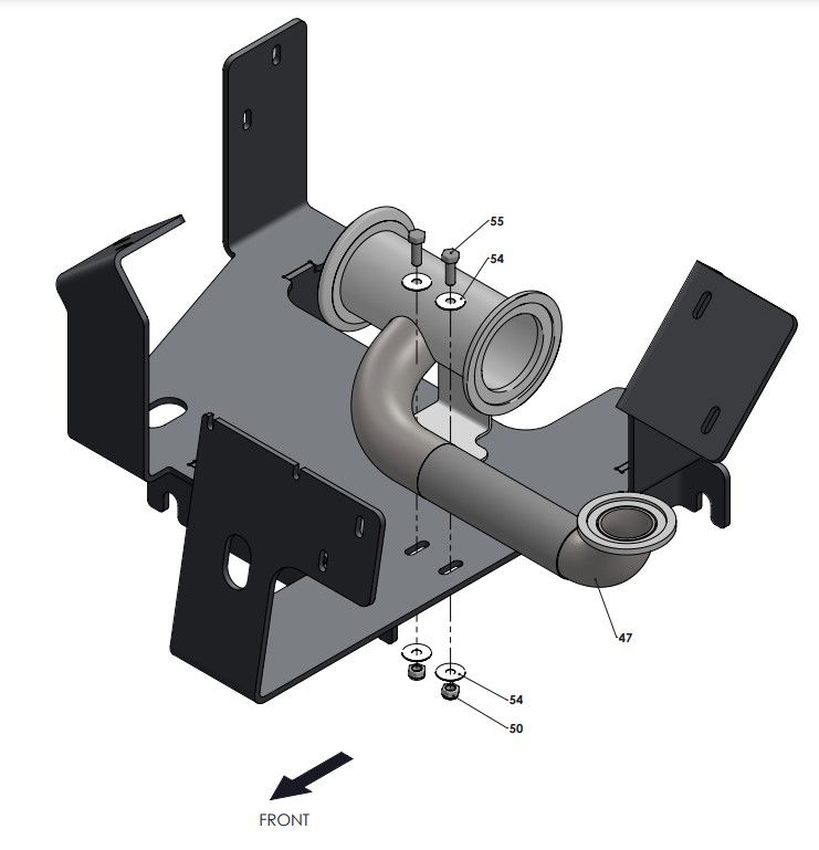 A96337 (b) Electric Plumbing Valve Assembly - No Air Purge & Diaphragm Pump