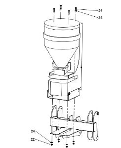 A95092 (e) Front Mounted Stocks Fan Jet Pro Assembly