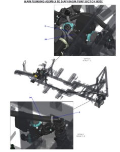 A96363-R01 (f) Hose Layout - Eplumbing With Diaphragm Pump