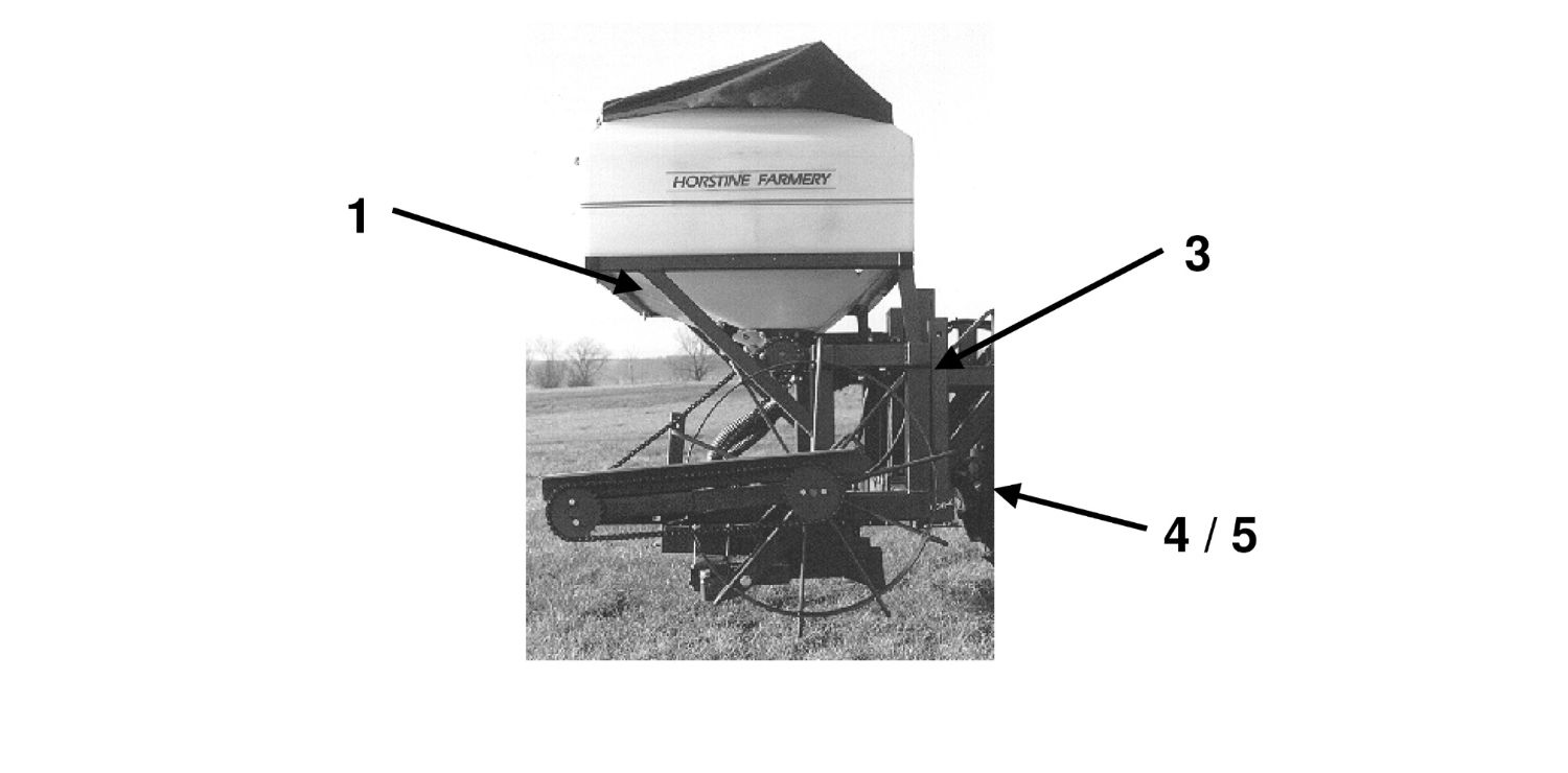 Mainframe Assembly 2-row Agroband Applicator