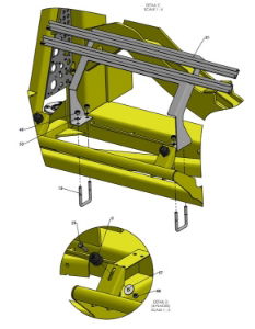 A41300 (c) CENTRE FRAME ASSEMBLY