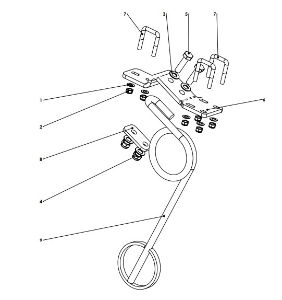 F Series - Boom Skid Mtg Assembly