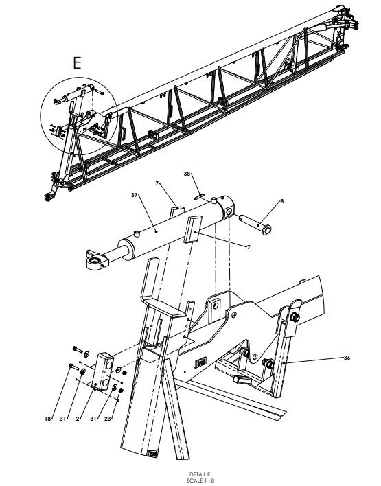 A79701 (e) H-Series 6M Inner Frame Assembly