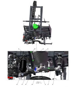 A93009 - Hose Layout - Electric Plumbing