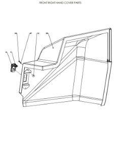 A96161 FRONT COVERS ASSY - ELECTRIC VALVE CONTROL 2