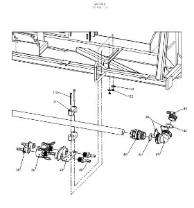 A79140 G-SERIES CENTRE FRAME ASSEMBLY-PROPORTIONAL HYDRAULICS 13