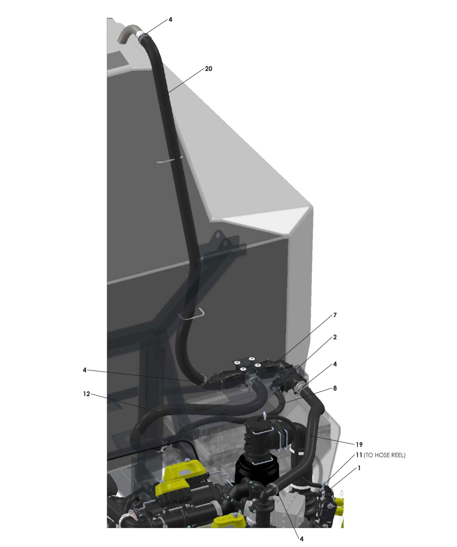 A96320 - Hose Layout - Banjo ePlumbing