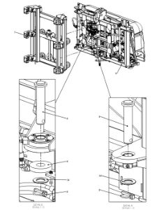 A79142 G-SERIES BACK FRAME ASSEMBLY - PROPORTIONAL HYDRAULICS 3