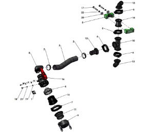 A96281-R02 (a) Tank Discharged Assembly - 2"