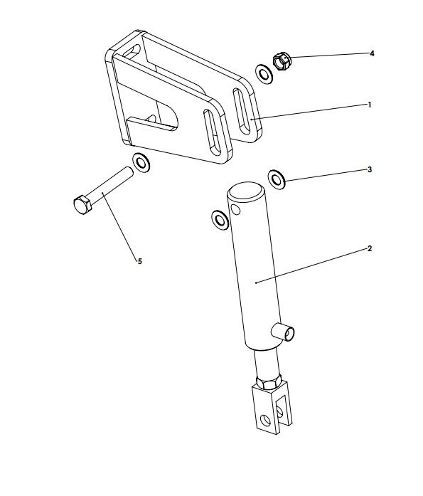 A87139 GUARDIAN HYD. BRAKE BRKT ASSY