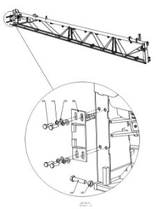 A79181 G-SERIES MID FRAME ASSEMBLY - FOLD OVER TIP FRAME 4