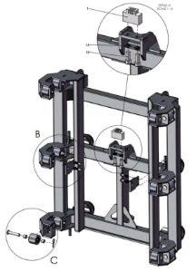 SLIDING FRAME ASSEMBLY - G SERIES 