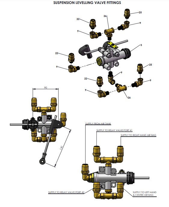 A96354-R01 (d) Pneumatics Assembly - With Air Purge/CTI