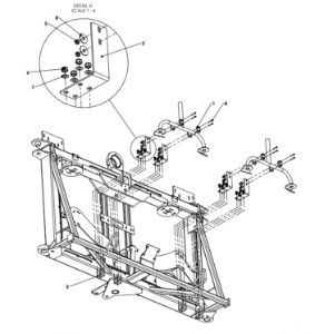 A79220 CENTRE FRAME WITH TECHNEAT BROADCAST OUTLET ASSEMBLY