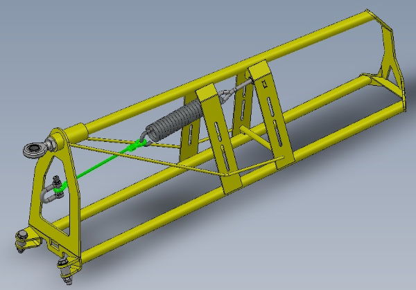 TIP BREAK BACK CABLE - LOOPED ENDS - 250 LONG