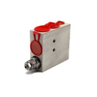 SINGLE OVERCENTRE VALVE IN THREADED MANIFOLD SET 80 BAR
