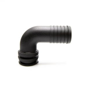 T4 MALE - 1 1/4" HOSETAIL 90°