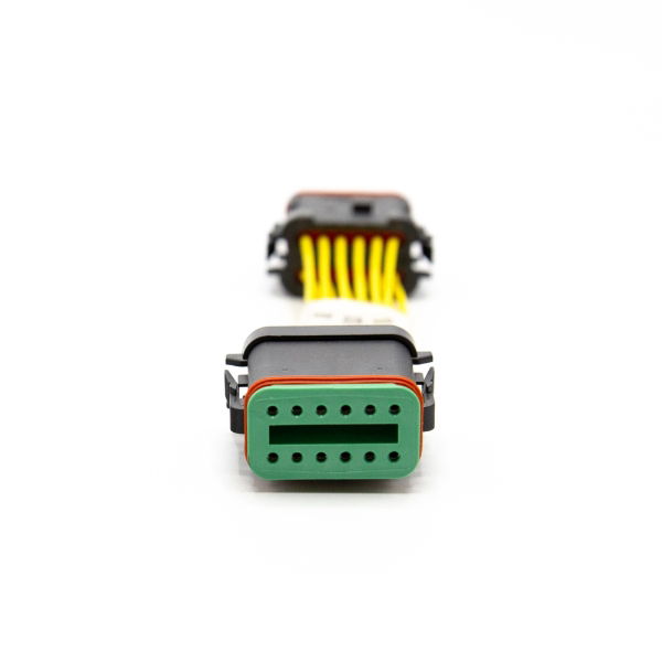 DEUTSCH 12 WAY FEMALE TO FEMALE ADAPTER HARNESS UNIVERSAL