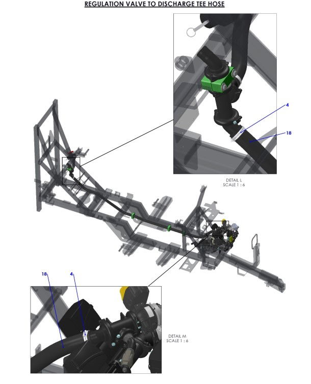 A96363-R01 (j) Hose Layout - Eplumbing With Diaphragm Pump