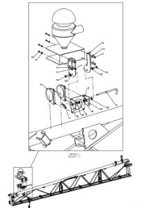 A79113 TECHNEAT SATELLITE SPINNER ASSEMBLY - 3.5M MID FRAME