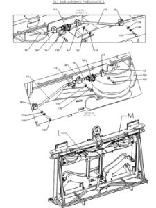 A79034 G-SERIES CENTRE FRAME ASSEMBLY-NON PROPORTIONAL HYDRAULICS 5