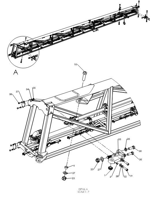 F-SERIES 6M MID SECTION ASSEMBLY 1