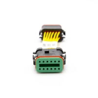 DEUTSCH 12 WAY FEMALE TO FEMALE ADAPTER HARNESS UNIVERSAL