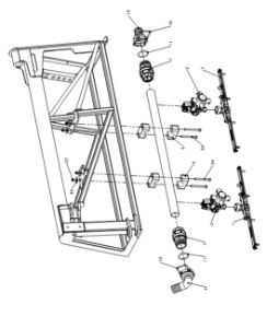 A41151 1M FIXED OUTER FRAME ASSEMBLY 5