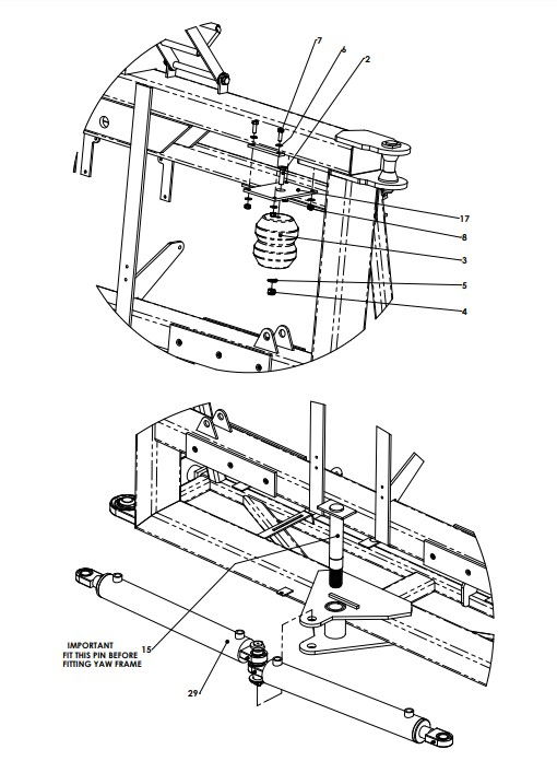 A79001 (b) Centre Frame Parts