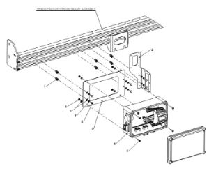 A79146 NON &#39;E&#39; SPEC CENTRE FRAME JUNCTION BOX ASSEMBLY-NON SUB ZERO