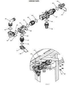 A95100 (d) Induction Hopper Drop Down Mechanism Assembly 