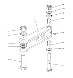 A41033 FOLD ARM ASSY