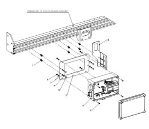 A79147 NON &#39;E&#39; SPEC CENTRE FRAME JUNCTION BOX ASSEMBLY-SUB ZERO